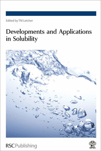 Developments and Applications in Solubility (eBook, PDF) Developments and Applications in Solubility (eBook, PDF)
