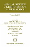 Annual Review of Gerontology and Geriatrics, Volume 23, 2003 (eBook, PDF)