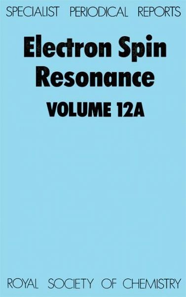 Electron Spin Resonance (eBook, PDF)
