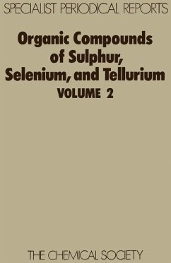Cover Organic Compounds of Sulphur, Selenium, and Tellurium (eBook, PDF)