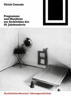Programme und Manifeste zur Architektur des 20. Jahrhunderts (eBook, PDF)