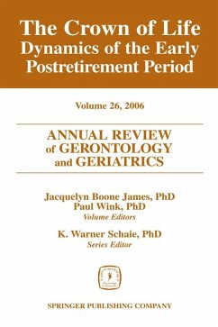 Annual Review of Gerontology and Geriatrics, Volume 26, 2006 (eBook, ePUB)