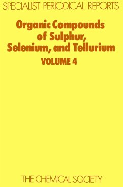 Cover Organic Compounds of Sulphur, Selenium, and Tellurium (eBook, PDF)