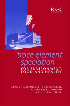 Cover Trace Element Speciation for Environment, Food and Health (eBook, PDF)