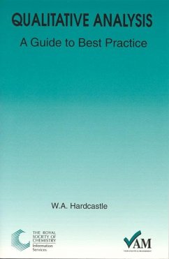 Qualitative Analysis (eBook, PDF) - Hardcastle, William A