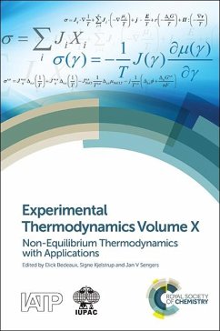 Cover Experimental Thermodynamics Volume X (eBook, PDF)