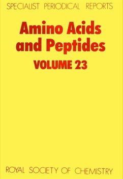 Amino Acids and Peptides (eBook, PDF)