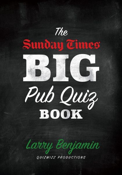 Sunday Times Big Pub Quiz Book (eBook, ePUB)