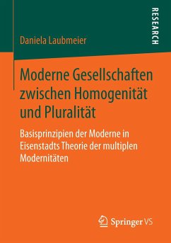 Moderne Gesellschaften zwischen Homogenität und Pluralität - Laubmeier, Daniela