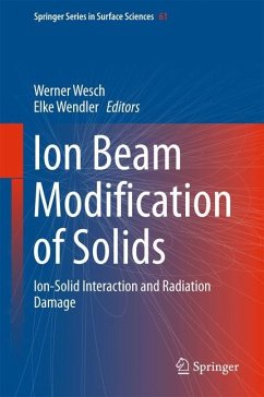 Ion Beam Modification of Solids