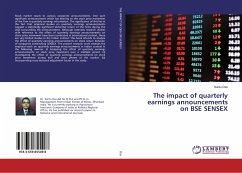 The impact of quarterly earnings announcements on BSE SENSEX