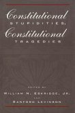 Constitutional Stupidities, Constitutional Tragedies (eBook, PDF)