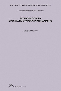 Introduction to Stochastic Dynamic Programming (eBook, PDF) - Ross, Sheldon M.