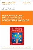 Statistics & Data Analytics for Health Data Management (eBook, ePUB)