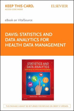 Statistics & Data Analytics for Health Data Management (eBook, ePUB) - Davis, Nadinia A.; Shiland, Betsy J.