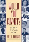 Would You Convict? (eBook, ePUB)