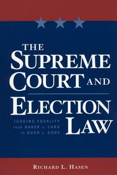 Cover The Supreme Court and Election Law (eBook, ePUB)