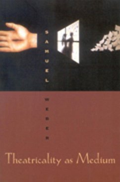 Cover Theatricality as Medium (eBook, ePUB)