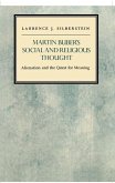 Martin Buber's Social and Religious Thought (eBook, PDF)