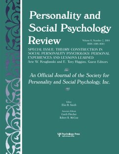 Theory Construction in Social Personality Psychology (eBook, PDF)