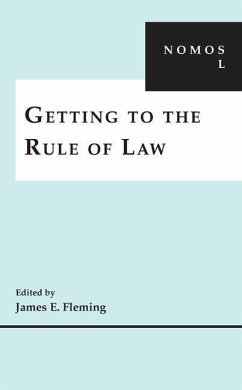 Cover Getting to the Rule of Law (eBook, PDF)
