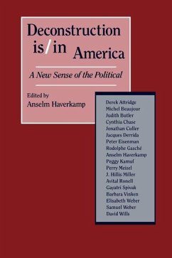 Deconstruction Is/In America (eBook, PDF) - Haverkamp, Anselm