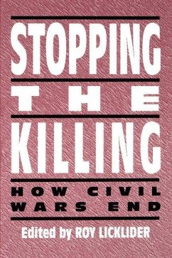 Stopping the Killing (eBook, PDF) - Licklider, Roy