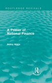 A Primer of National Finance (eBook, PDF)