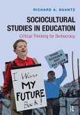Sociocultural Studies in Education (eBook, ePUB)