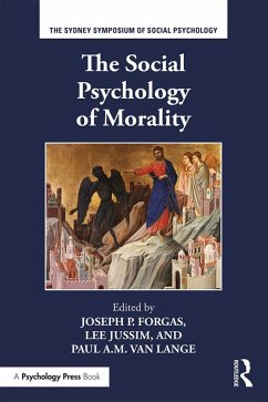 Cover The Social Psychology of Morality (eBook, ePUB)