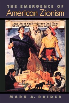 Cover The Emergence of American Zionism (eBook, ePUB)