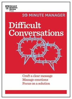 Difficult Conversations (HBR 20-Minute Manager Series) (eBook, ePUB) - Review, Harvard Business