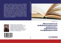 Obyknowennye differencial'nye urawneniq s peremennymi koäfficientami - Chochiev, Timofej