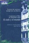 Cover Comentario al libro de Aristóteles sobre el cielo y el mundo