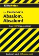 CliffsNotes on Faulkner's Absalom,... - Bild 1