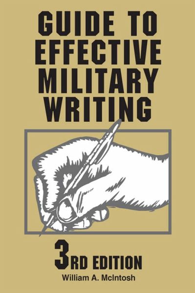 Guide to Effective Military Writing (eBook, ePUB)