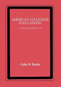 Cover American Collegiate Populations (eBook, PDF)