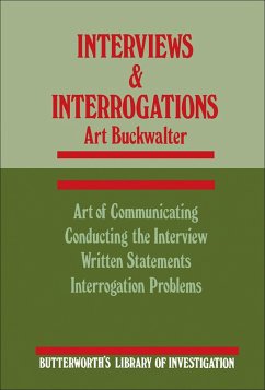 Cover Interviews and Interrogations (eBook, PDF)