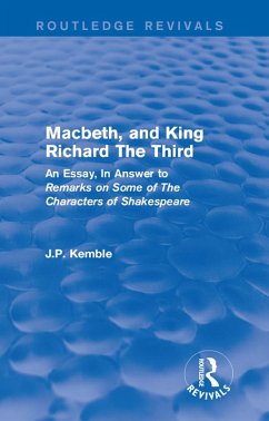 Macbeth, and King Richard The Third (eBook, ePUB) Cover Macbeth, and King Richard The Third (eBook, ePUB)