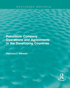 Cover Petroleum Company Operations and Agreements in the Developing Countries (eBook, ePUB)