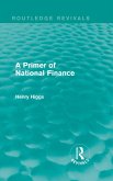 A Primer of National Finance (eBook, ePUB)