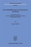 Die Nichtabführung von Umsatzsteuer als Straftat