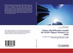 Status identification model for Krishi Vigyan Kendra¿s in India