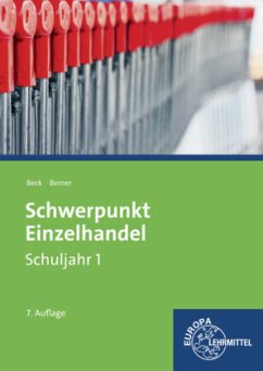 Cover Schuljahr 1, Lehrbuch / Schwerpunkt Einzelhandel