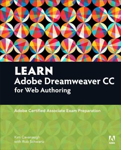 Access Code Card for Learn Adobe Dreamweaver CC (eBook, ePUB) - Cavanaugh, Kim; Schwartz, Rob