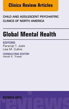 Cover Global Mental Health, An Issue of Child and Adolescent Psychiatric Clinics of North America (eBook, ePUB)