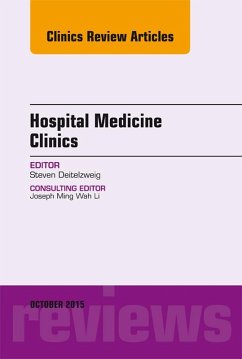 Cover Volume 4, Issue 4, An Issue of Hospital Medicine Clinics, E-Book (eBook, ePUB)