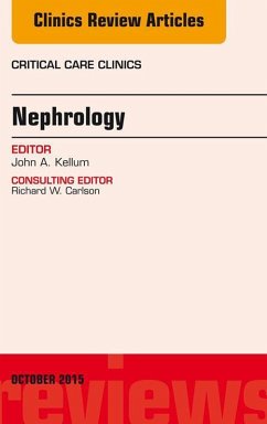 Cover Nephrology, An Issue of Critical Care Clinics (eBook, ePUB)