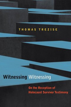 Witnessing Witnessing (eBook, ePUB) - Trezise