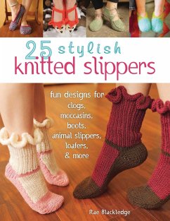 Cover 25 Stylish Knitted Slippers (eBook, ePUB)